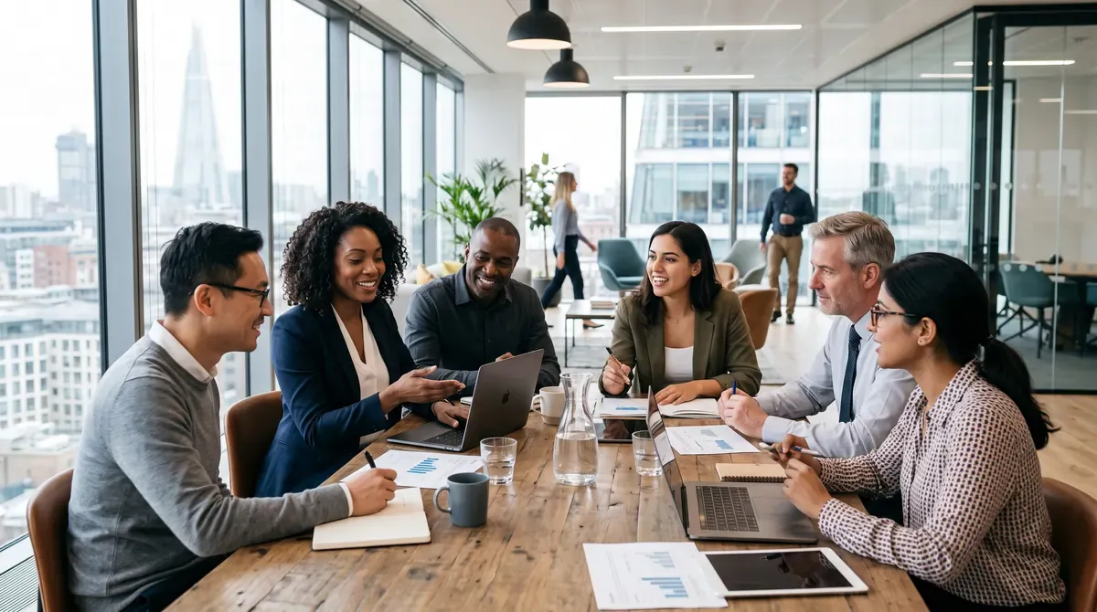 Business · Team-Meeting – Fotografie MidMat Studio Düsseldorf