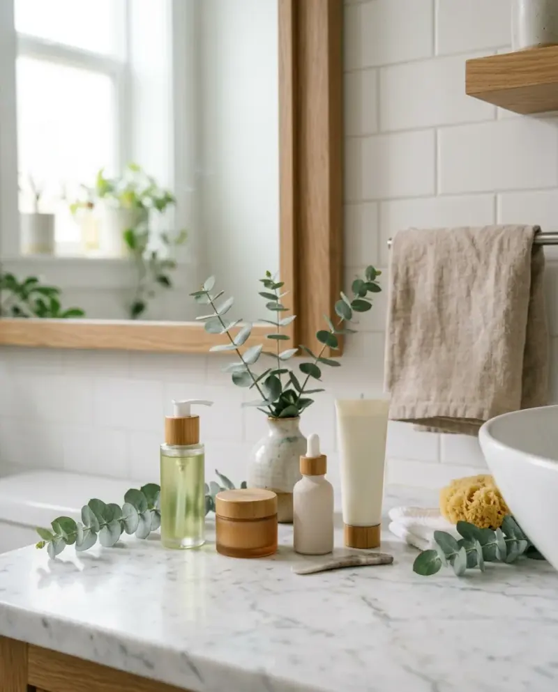 Beauty Fotografie Skincare auf Marmor