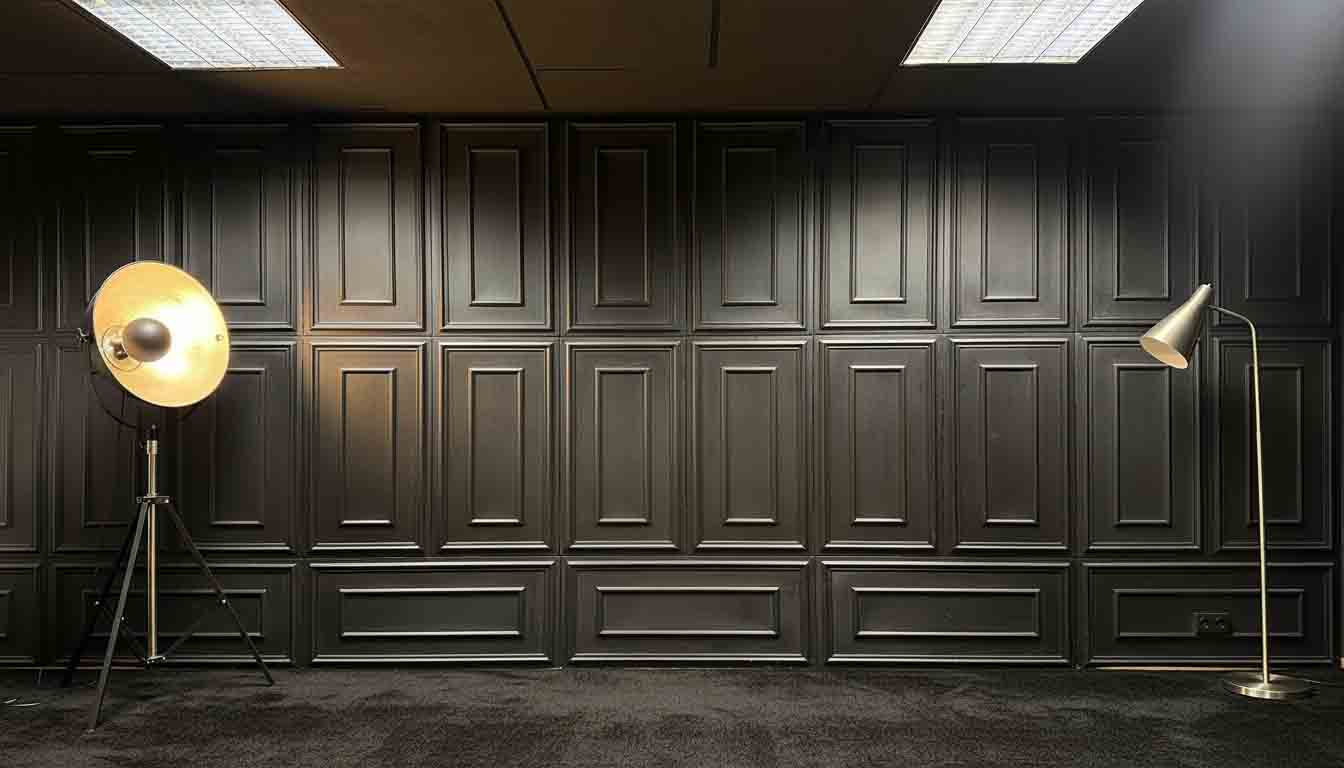 Shooting Bereich im Fotostudio Düsseldorf – Talking-Head Setup